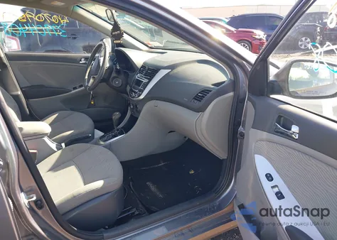 2014 Hyundai Accent Gls из США, поврежденный, VIN KMHCU4AE4EU669063